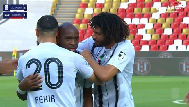 اهداف مباراة الجزيرة والشارقة 1 1 الدوري الاماراتي