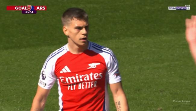 هدف تروسارد في مرمي ايفرتون بالدوري الانجليزي