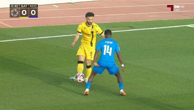 ملخص لمسات احمد عبد القادر في مباراة قطر والخور بالدوري القطري