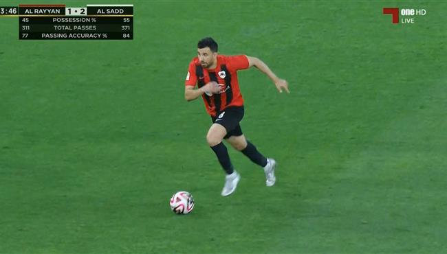 ملخص لمسات تريزيجيه امام السد في الدوري القطري