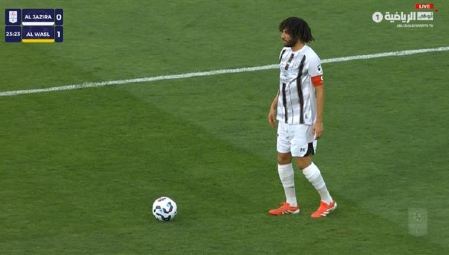 ملخص لمسات محمد النني في مباراة الجزيرة والوصل بالدوري الاماراتي
