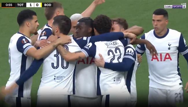 اهداف مباراة توتنهام وبودو 3 1 الدوري الاوروبي