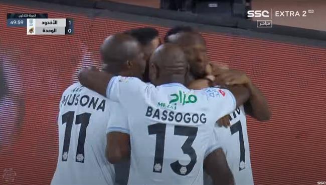 اهداف مباراة الوحدة والاخدود 2 1 الدوري السعودي