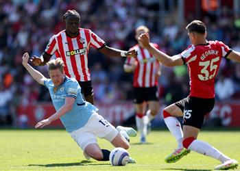 رجل مباراة مانشستر سيتي وساوثهامبتون في الدوري الإنجليزي