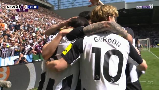 اهداف مباراة نيوكاسل وتشيلسي 2 0 الدوري الانجليزي