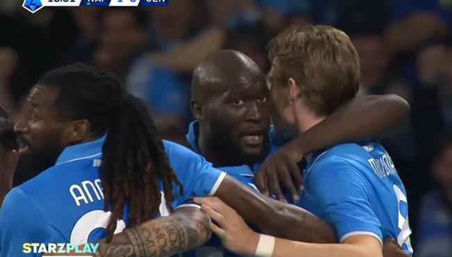 اهداف مباراة نابولي وجنوى 2 2 الدوري الايطالي