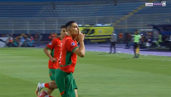 هدف المغرب الاول في مرمي مصر بكأس امم افريقيا للشباب تحت 20 عام