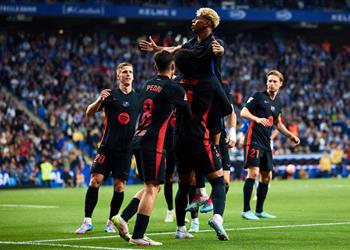 رجل مباراة برشلونة وإسبانيول في الدوري الإسباني