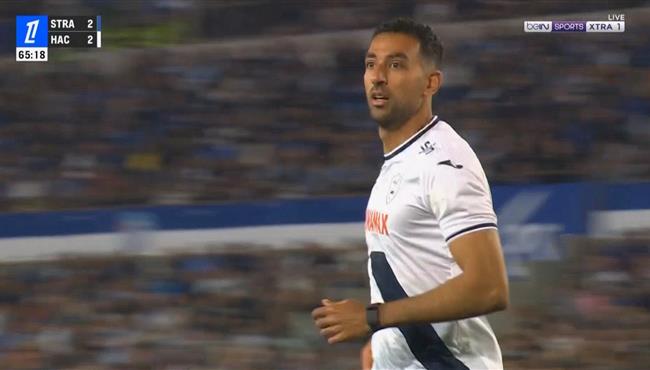 هدف احمد حسن كوكا الملغي امام ستراسبورج في الدوري الفرنسي