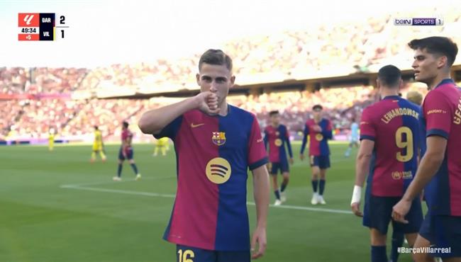 هدف فيرمين لوبيز الرائع في مرمي فياريال بالدوري الاسباني