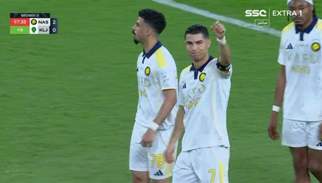 هدف كريستيانورونالدو في مرمي الخليج بالدوري السعودي