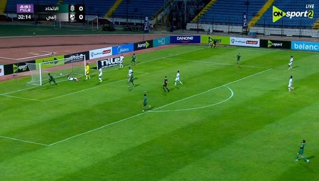 هدف الاتحاد الاول في مرمي انبي 1 0 الدوري المصري