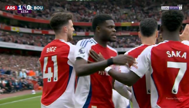 اهداف مباراة ارسنال وبورنموث 1 2 الدوري الانجليزي