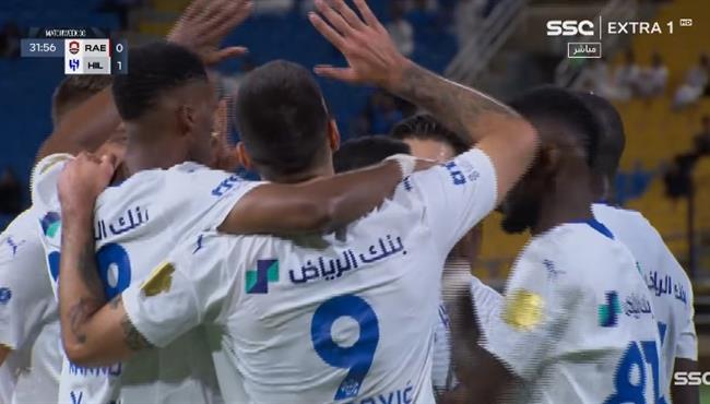 اهداف مباراة الهلال والرائد 5 3 الدوري السعودي