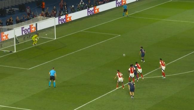 فيتينيا يهدر ركلة جزاء امام ارسنال بنصف نهائي دوري ابطال اوروبا