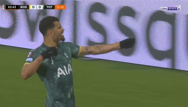 هدف توتنهام الاول في مرمي بودو بالدوري الاوروبي