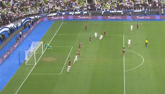 هدف عالمي في مباراة قطر واوزبكستان بتصفيات كأس العالم