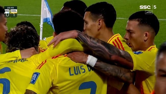 اهداف مباراة الارجنتين وكولومبيا 1 1 تصفيات كأس العالم
