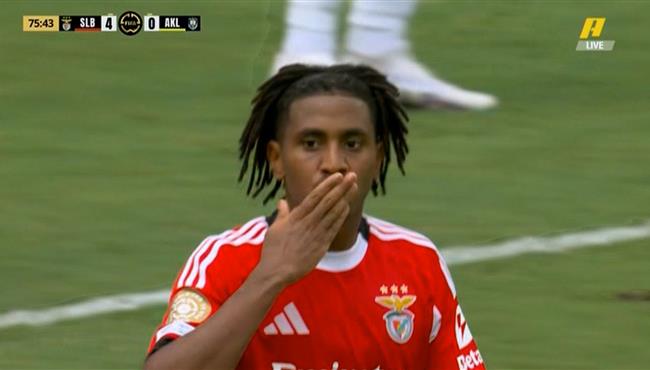 هدف بنفيكا الرابع في مرمي اوكلاند سيتي بكأس العالم للأندية