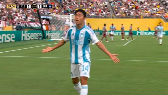 هدف تعادل أولسان هيونداي مع فلومينينسي 1 1 كاس العالم للاندية