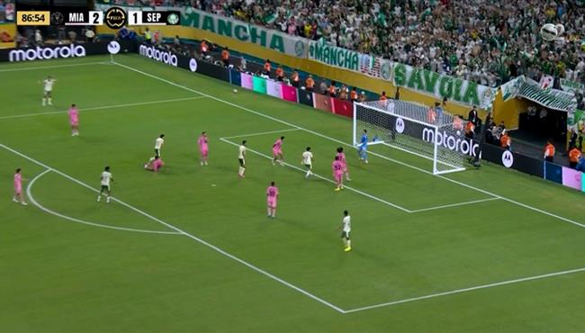 هدف بالميراس الثاني في مرمي انتر ميامي بكأس العالم للاندية