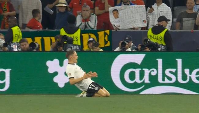 هدف المانيا الاول في مرمي البرتغال في نصف نهائي دوري الامم الاوروبية