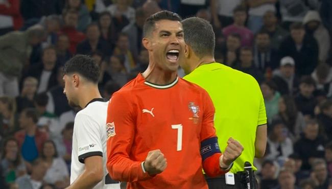 هدف رونالدو في مرمي المانيا بنصف نهائي دوري الامم الاوروبية