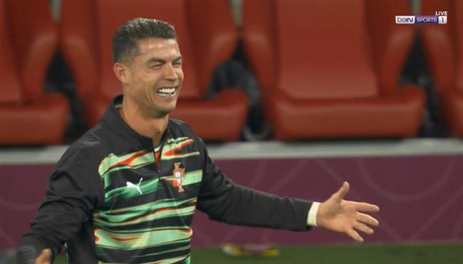 بكاء كريستيانو رونالدو بعد فوز البرتغال على اسبانيا في نهائي دوري الامم الأوروبية