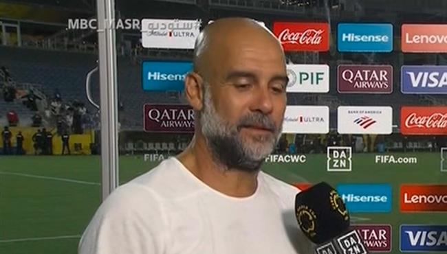 اول تعليق من جوارديولا بعد خساراة مانشستر سيتي التاريخية من الهلال في كأس العالم للاندية