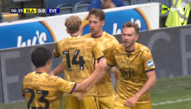 هدف فوز بلاكبيرن روفرز على إيفرتون 1 0 مباراة ودية