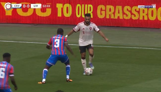 ملخص لمسات محمد صلاح في مباراة ليفربول وكريستال بالاس بكأس الدرع الخيرية