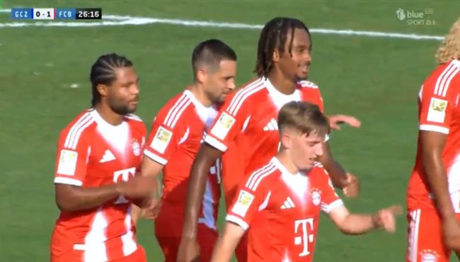 اهداف مباراة بايرن ميونخ وجراسهوبر 2 1 مباراة ودية