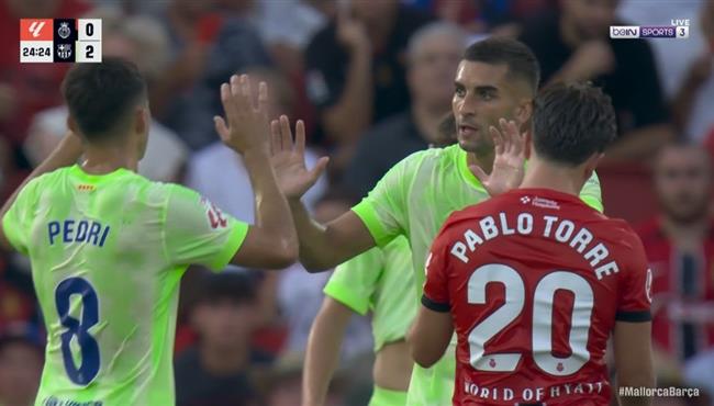هدف فيران توريس الرائع في مرمي ريال مايوركا بالدوري الاسباني