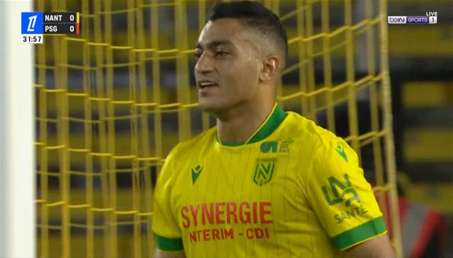 ملخص لمسات مصطفي محمد امام باريس سان جيرمان في الدوري الفرنسي