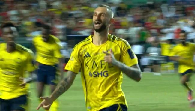 هدف النصر الثاني في مرمي الاهلي بعد خطأ من كيسي بنهائي كأس السوبر السعودي