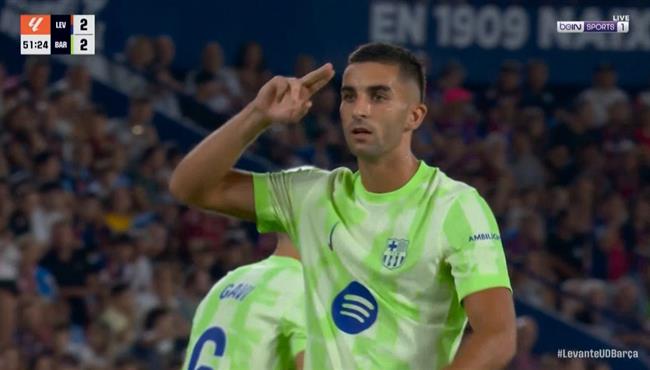 هدف فيران توريس في مرمي ليفانتي بالدوري الاسباني