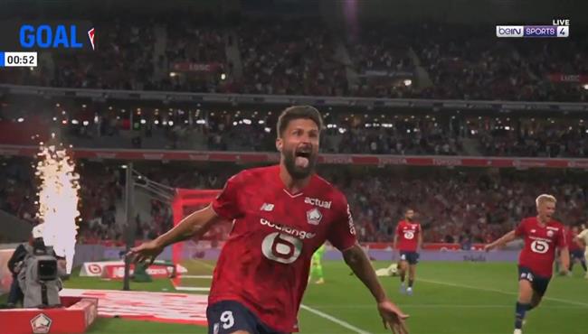 هدف جيرو القاتل في مرمي موناكو بالدوري الفرنسي