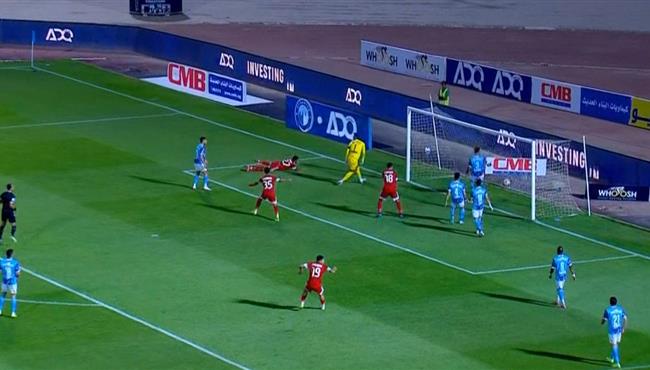 هدف مودرن سبورت الاول في مرمي بيراميدز بالدوري المصري