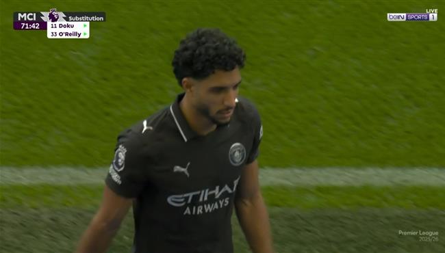 ملخص لمسات عمر مرموش في مباراة مانشستر سيتي وبرايتون بالدوري الانجليزي