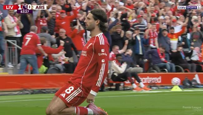 هدف سوبوسلاي العالمي من ركلة حرة امام ارسنال بالدوري الانجليزي