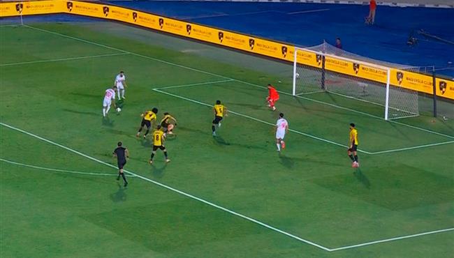 ناصر ماهر يهدر هدف محقق امام وادي دجلة بالدوري المصري