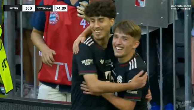 هدف بايرن ميونخ الثالث الرائع في مرمي توتنهام مباراة ودية