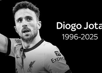 فيديو لافتة إنسانية من رانييري وديبالا تجاه ديوجو جوتا