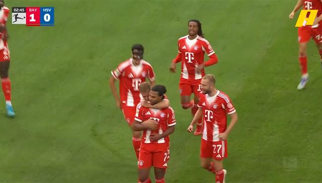 هدف جنابري العالمي في مرمي هامبورج بالدوري الالماني