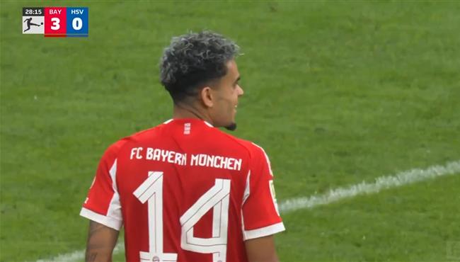 هدف لويس دياز في مرمي هامبورج بالدوري الالماني