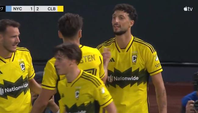 هدف وسام ابو علي في مرمي نيويورك سيتي بالدوري الامريكي