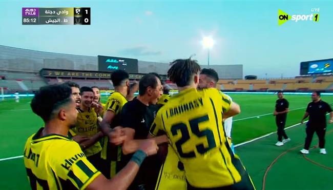 هدف فوز وادي دجله علي طلائع الجيش 1 0 الدوري المسري