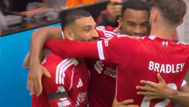 اهداف مباراة ليفربول وايفرتون 2 1 الدوري الانجليزي