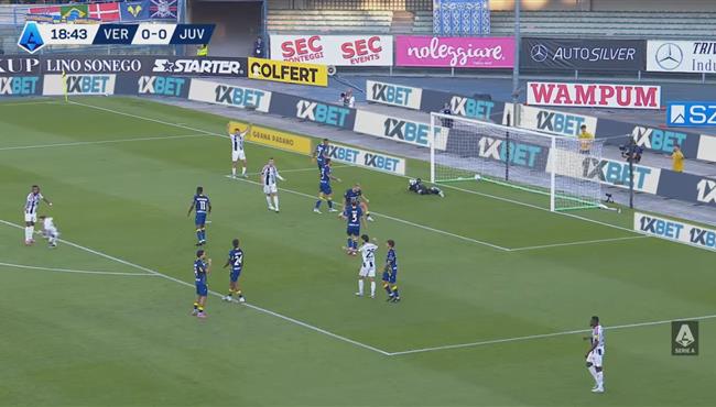 اهداف مباراة يوفنتوس وهيلاس فيرونا 1 1 الدوري الايطالي