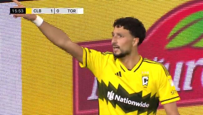 هدف وسام ابو علي في مرمي تورونتو بالدوري الامريكي